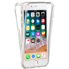 Microcase iPhone 7 Plus 360 Tpu Serisi Ön Arka Full Cover Şeffaf Kılıf