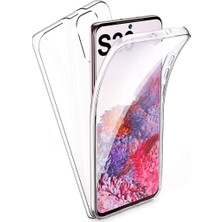 Microcase Samsung S20 360 Tpu Serisi Ön Arka Full Cover Şeffaf Kılıf