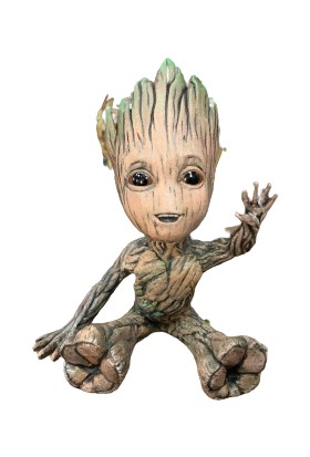 3 Boyutlu Dükkan Baby Groot Bebek Groot Figür Büst