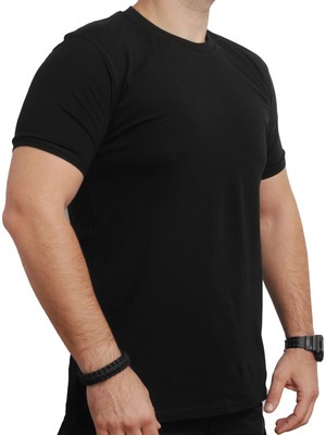 Yds Basic Tshirt (Logo Baskılı) -Siyah