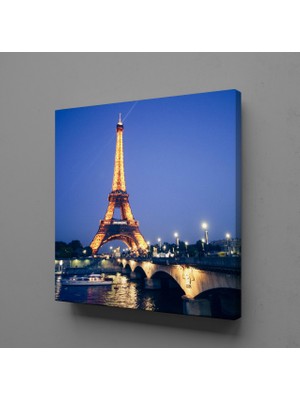 Technopa Işıklı Eyfel Kulesi 70X70CM