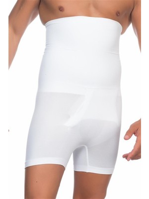 C&city C11005 Erkek Boxer Korse Beyaz