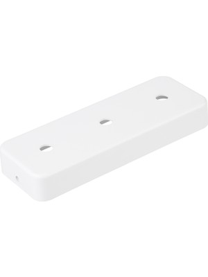 Lumen İstanbul Dikdörtgen Kasa 3 Delik Beyaz