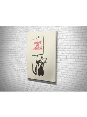 Tablo 360 Banksy-Worthless Kanvas Tablo