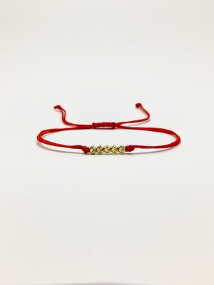 Rupen Kraft 14 Ayar Minimal El Işlemesi  Dorika Tasarım Altın Bileklik