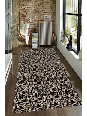 İnka Halı Antibakteriyel Kaymaz Dot Taban Yıkanabilir Dijital Baskı Halı MRC2491