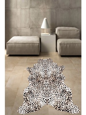 İnka Halı Antibakteriyel Kaymaz Dot Taban Yıkanabilir Dijital Baskı Halı MRC2659