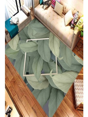 İnka Halı Antibakteriyel Kaymaz Dot Taban Yıkanabilir Dijital Baskı Halı MRC2075