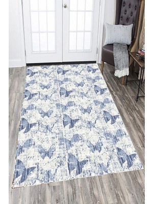 İnka Halı Antibakteriyel Kaymaz Dot Taban Yıkanabilir Dijital Baskı Halı MRC2222