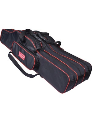 Modibags 80 cm 3 Göz Siyah Olta Çantası