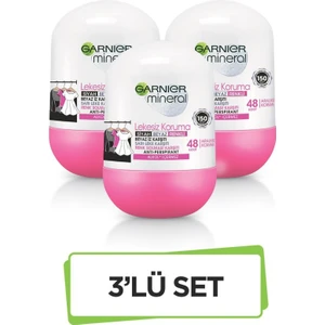 Mineral Lekesiz Koruma Roll-On 50ML  3'lü Set