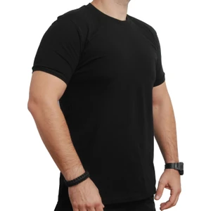 Basic Tshirt (Logo Baskılı) -Siyah