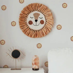 Aslan Yüzü Duvar Stickerı