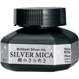 Silver Mica Metalik Gümüş Mürekkep 60 Ml.