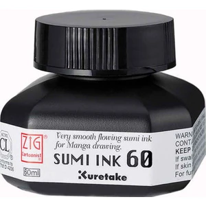 Sumi Ink Çizim Mürekkebi 60 Ml. (Çok Akıcı)