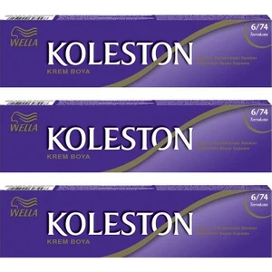 Koleston Saç Boyası Tüp 3 Lü Açık Küllü Kumral 8.1