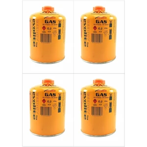 Butane Propane Vidalı 450 Gr. Ocak Kartuşu 4'lü Set