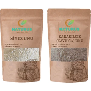 Doğal Siyez + Karakılçık Unu 750 gr Fırsat Paketi