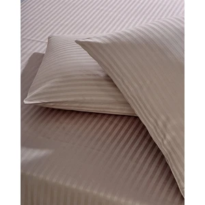 Tekstil Home Lux Renkli Otel Serisi Çizgili Pamuk Saten Çift Kişilik Çarşaf Seti