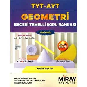 Miray Yayınları TYT-AYT Geometri Beceri Temelli Soru Bankası