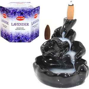 My Home Hediyelik Lavender Back Flow Cones