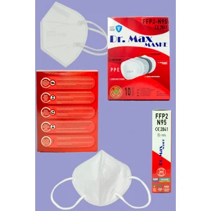Dr. Max Antivir Ffp2 N95 Meltblown Maske 5 Katlı Koruma 10'lu