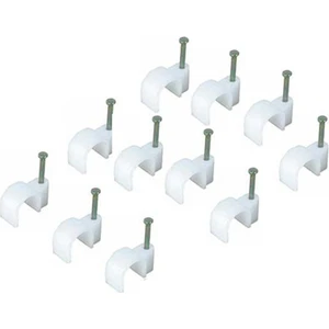 Plastik Çelik Çivili Kroşe No:1 - 4 Mm, 100 Adetli Kutu