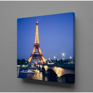 Işıklı Eyfel Kulesi 80X80CM