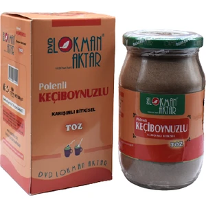 Lokman Aktar Keçiboynuzu Polenli  Bitkisel Karışım Toz Çay 130 gr