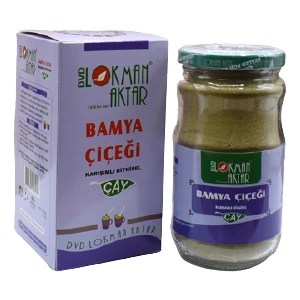 Lokman Aktar Bamya Çiçeği Bitkisel Karışım Çay 130 gr