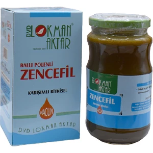 Lokman Aktar Zencefil Ballı Polenli Bitkisel Karışım Macun 420 gr