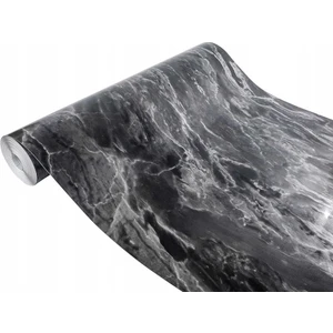 546-8293 Yapışkanlı Folyo Siyah Mermer Desen (67,5cm X 3mt)