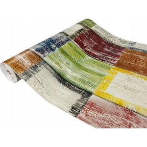 546-3177 Bahia Renkli Ahşap Yapışkanlı Folyo (45cm X 3mt)