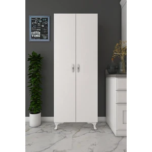 GB-4102 2 Kapaklı 8 Raflı Çok Amaçlı Dolap Mdf