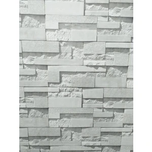 3d Kesme Taş Desenli Duvar Kağıdı(5m2)