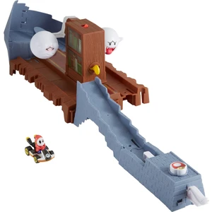 Hot Wheels Mario Kart Çılgın Yaratıklar Oyun Seti Serisi - Boo's Spooky Sprint Track GCP26-GNM23