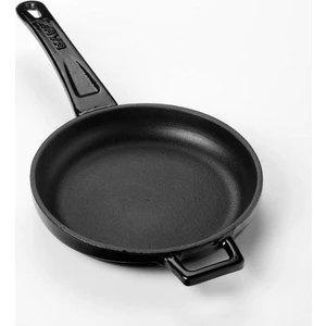 Yuvarlak Kızartma Tavası 28 cm. Metal Saplı Siyah LVYSTV28K0BL