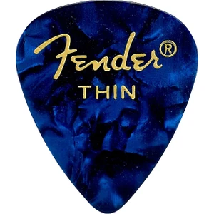 351 Premium Celluloid Picks Blue Moto - Thin - 1 Adet Pena