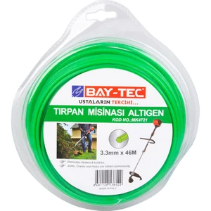 Bay-TecAltıgen Tırpan Misinası 3.3 mm 46 M