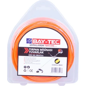 Bay-TecYuvarlak Tırpan Misinası 3.3 mm 46 M