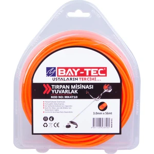 Bay-TecYuvarlak Tırpan Misinası 3.0 mm 56 M