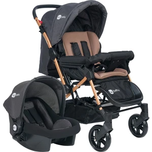 4 Baby Olympus Gold Travel Sistem Bebek Arabası Antrasit