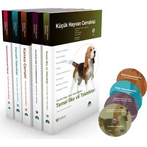 Küçük Hayvan Cerrahisi 5 Kitap (Cerrahi Atlas, Adım Adım Rehber) + DVD - Ömer Beşaltı