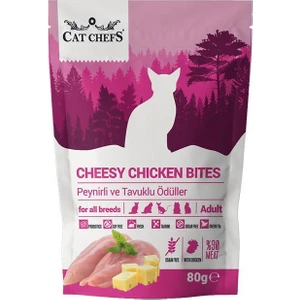 Cat Chefs Peynirli  Tavuk Etli Kedi Ödülü 80 gr