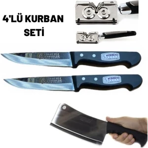 Sürmene 4'lü Kurban Bıçak Seti