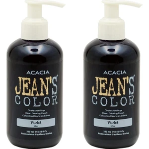 Acacia Jean's Color Mor Violet Saç Boyası 250 Ml 2 Adet