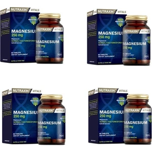 250 Mg Magnezyum Takviyesi 60 Tablet X4 Adet