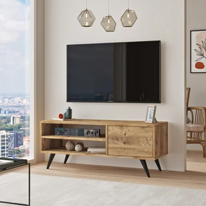 Robin Home Milano Tv Ünitesi Tv Sehpası Ahşap Ayaklı 110CM