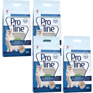 Proline Topaklaşan İnce Tane Kokusuz Kedi Kumu 10 lt x 4