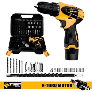 Power Tool Akülü Vidalama 36 V 5 ah lion ÇİFT AKÜLÜ ŞARJLI ARMUT MODEL MATKAP